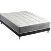 Image de Ensemble Matelas Ressort 7 zones + Sommier Fabriqué en France MAX 160 x 200 , Sommier Noir