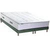 Image de Ensemble matelas Ressorts 7 zones cm + sommier PALACIO 2 FABRICATION FRANCAISE 2x80 x 200 cm, Sommier Vert celadon