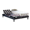 Image de Idliterie 180x200 en bois matelas sommier tete de lit - sommier a plots gris anthracite