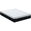 Image de Matelas 160 x 200 cm hybride anti-feu ressorts ensachés 9 zones accueil mémoire de forme et latex ép.28cm - SLOMAS de YSMEE