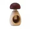 Image de Casse noix champignon en hêtre - Roger Orfèvre - Marron - Bois