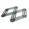 Image de Dessous de plat étirable en inox anthracite 19x35 cm - Roger Orfevre - Gris - Acier Inoxydable (inox)