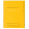 Image de Chemises dossier 2 rabats 24 x 32 cm jaune vif - Paquet de 50