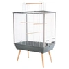 Image de - Cage à oiseaux Neo Jili 80 cm gris