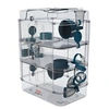 Image de Cage pour petits rongeurs Rody 3 trio bleu