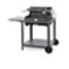 Image de Barbecue à charbon + Chariot Exclusive Mendy 54 x 32 - Ardoise