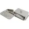 Image de Kit Cuisson Vapeur : plat + support ajoure + cloche forme rectangulaire
