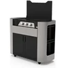 Image de Plancha gaz 7200w plaque fonte émaillée 75x40cm PCXG375D