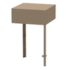 Image de Support d'angle taupe pour cuisine extérieure -
