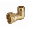 Image de Coude d'alimentation de collecteur, femelle écrou libre F3/4 mâle M1/2' - 527-2015L1