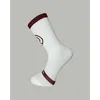 Image de Rafal - Ventoux - Chaussettes vélo Blanc / Bordeaux - 43 - 46