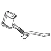 Image de Filtre À Particules Diesel, Système D'Échappement 097-521 Bosal Bosal 097521 Audi;Seat;Skoda;Volkswagen