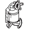 Image de Filtre À Particules, Système D'Échappement 097-587 Bosal Bosal 097587 Hyundai