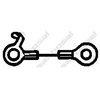 Image de Suspension, Échappement Bosal 251090 Toyota