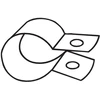 Image de Pièce De Serrage, Échappement Bosal 254450 Citroen;Peugeot;Toyota