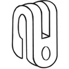 Image de Bandes De Caoutchouc, Échappement Bosal 255014 Nissan;Renault