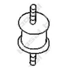 Image de Bandes De Caoutchouc, Échappement Bosal 255038 Austin