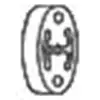 Image de Silentbloc D'échappement Bosal 255067