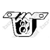 Image de Bandes De Caoutchouc, Échappement Bosal 255077 Bmw