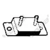 Image de Bandes De Caoutchouc, Échappement Bosal 255262 Volkswagen