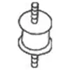 Image de Silentbloc D'échappement Bosal 255473