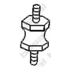 Image de Bandes De Caoutchouc, Échappement Bosal 255632 Renault