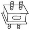 Image de Silentbloc D'échappement Bosal 255726