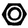 Image de Écrou, Collecteur Des Gaz D'Échappement Bosal 258008 Opel;Volkswagen
