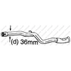 Image de Tube De Réparation, Catalyseur Bosal 889167 Citroen;Peugeot