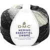 Image de Pelote de Laine Merino Essentiel Ombre - 150g - DMC : Laine Dégradée pour Projets d'Automne/Hiver(...) - 1000 Noir et Blanc