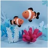 Image de Kit Amigurumi Poisson Clown DMC - Idéal débutant(...) - Multicolore