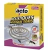 Image de Acto Spirales anti-moustiques - Prallethrine - 10 spirales + 2 supports - Protection 8h