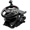 Image de Pack Volant gaming SimTask T128 Noir pour PS5 PS4 et PC + Palettes de vitesse + Pédalier