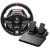 Image de Volant gaming de course à retour de force T128 Noir et Gris + Pédales Magnétiques pour PS4/PS5/PC