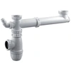 Image de Tubulure pour évier 2 cuves avec siphon et prise mixte - - 00 780200 001 00
