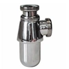 Image de Siphon De Lavabo A Tube Plongeur Reglable - Laiton Chrome