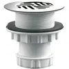 Image de Bouchon de receveur de grille SV Valentin noir/chromé 60mm