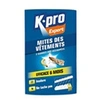 Image de Bandes papier accordéon anti-mites KPRO KAPO 2 bandes jaune, sans odeur