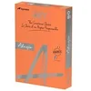Image de Rey Adagio - Lisse - 104 micromètres - orange intense - A4 (210 x 297 mm) - 80 g/m² - 500 feuille(s) ramette - papier pour reprographie (pack de 5)