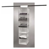 Image de Etagere souple pour pulls WOS blanche a 6 niveaux 30x30x128 cm