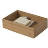 Image de Boîte Empilable - - RAN6964 - Bambou - 22,5 x 15 x 6,35 cm - Marron