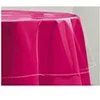 Image de Toile cirée de protection ronde 140 cm transparente - Linge de table imperméable