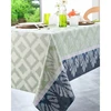 Image de Nydel Nappe Céladon Jacquard Enduit IPANEMA 160 x 250 cm