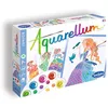 Image de SentoSphère - AQUARELLUM JUNIOR - PRINCESSES FLEURS - Kit peinture - Peinture Aquarellable Magique - A partir de 7 ans - fabriqué en France en occasion ou reconditionné