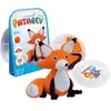 Image de Peluche patarev pocke Sentosphere Orange 17,5x4x13,5 cm A2101493