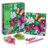 Image de Canevas A Diamanter - Papillons Et Marguerites