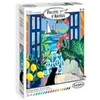 Image de Kit Peinture par Numéros Palette d'Artiste Le chat à la fenêtre - Bleu - Carton toilé 250x325mm