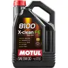 Image de Huile Moteur Motul 8100 X-clean Fe C2/c3 Essence/diesel 5w30 5l