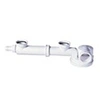 Image de Tubulure espace avec siphon extra plat intégré - Evier 2 bacs - Sortie orientable