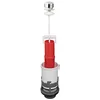 Image de Wirquin 10723590 Mécanisme chasse d'eau wc simple chasse avec bouton poussoir à tirette MX, gris en occasion ou reconditionné
